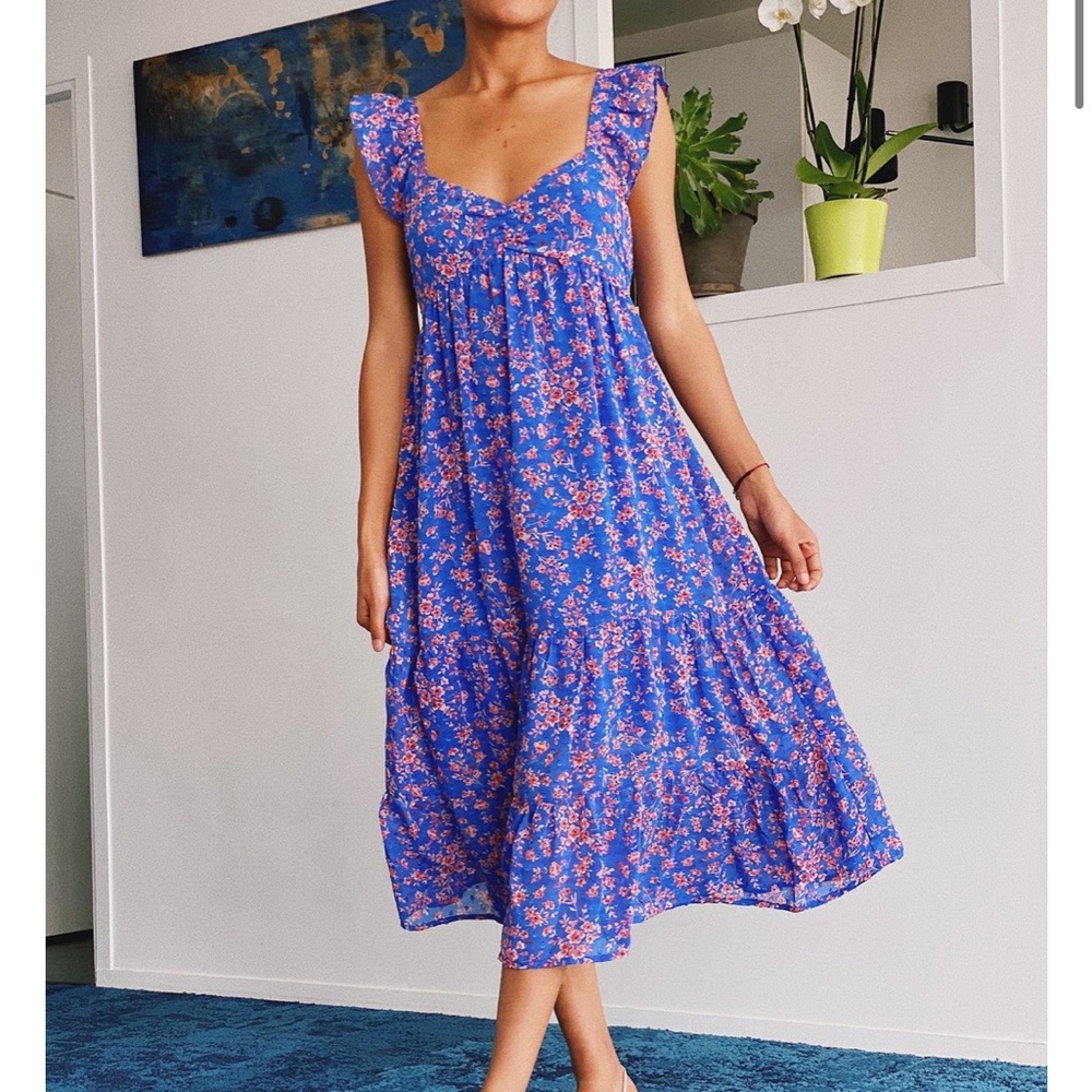 Berthie Paris Cameron Midi Dress NWT